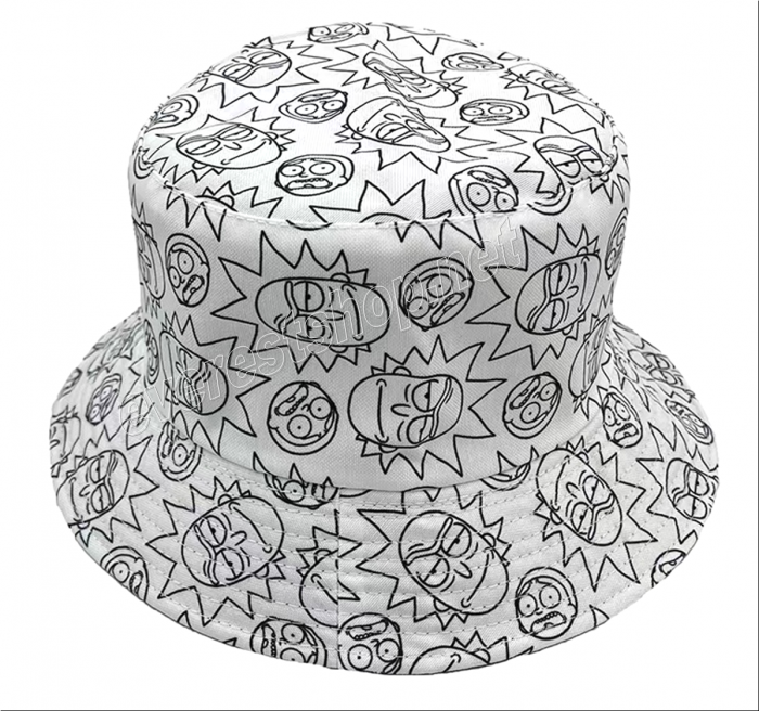 Sport Bucket Hat Adult Size * Cartoon * - Image 1