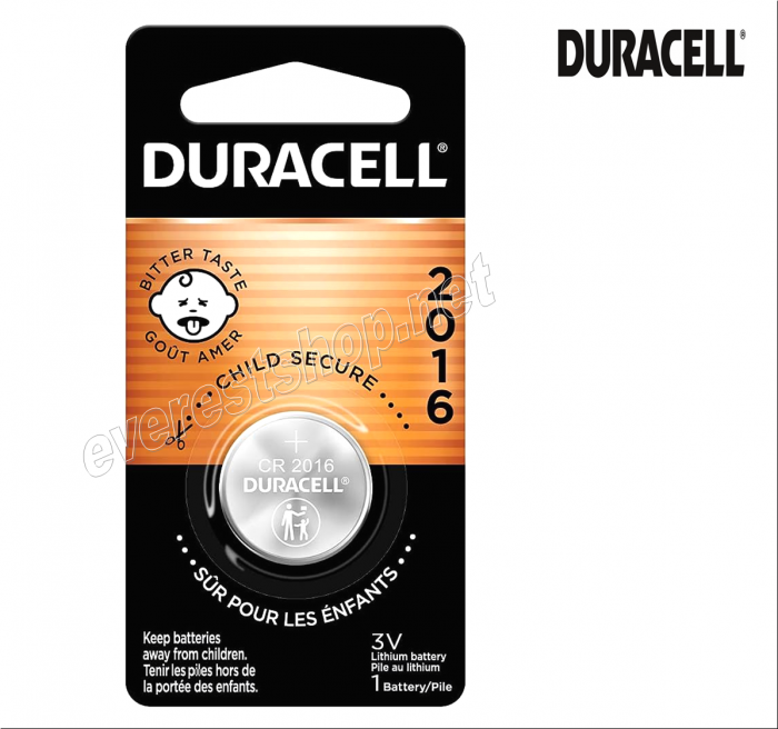 Duracell Lithium Car Remote & Calculator Battery * 2016 *  3 pcs - Image 1