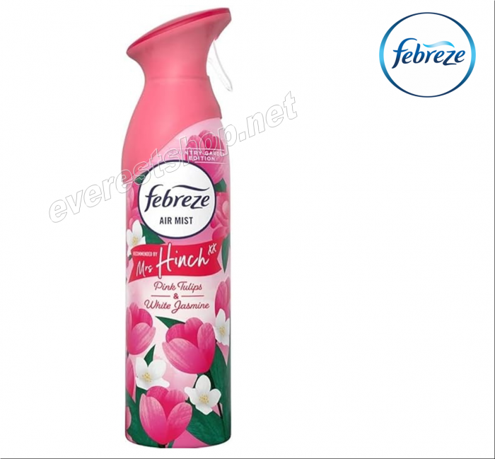Febreze Air Freshener 8.8 oz * Pink Tulips & White Jasmine * 3 pcs - Image 1