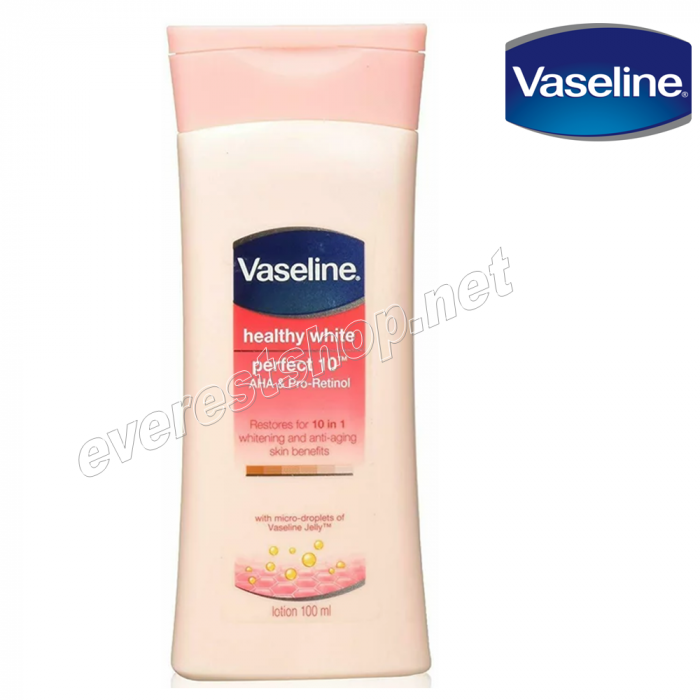 Vaseline Lotion 100 ml * Healthy White * 2 pcs - Image 1