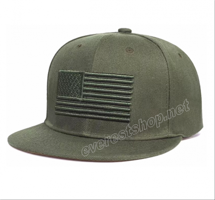 Flat Top Baseball Caps * USA Flag * Select the Color - Image 6
