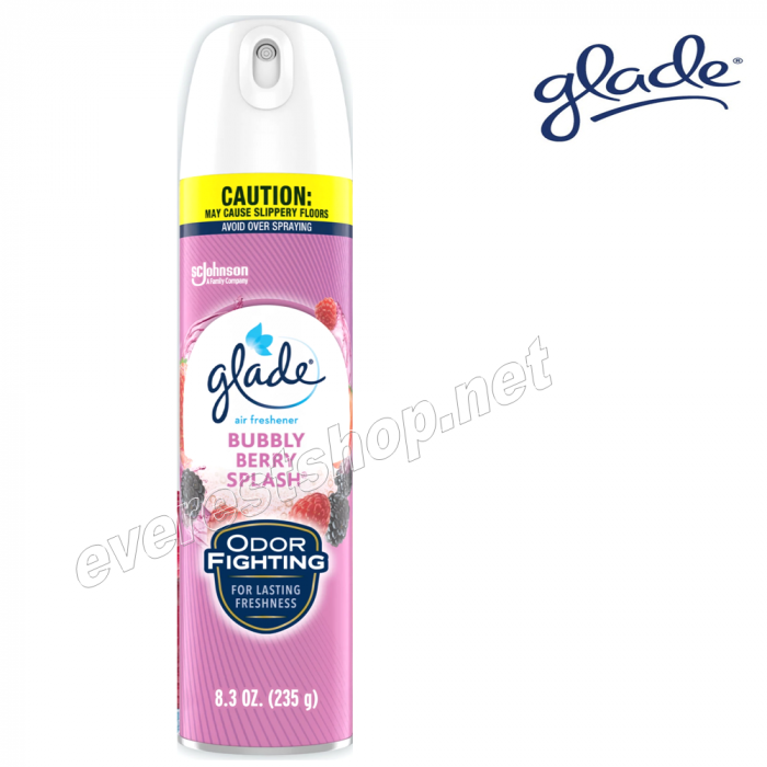 Glade Air Freshener 8.3 oz * Bubbly Berry Splash * 3 pcs - Image 1