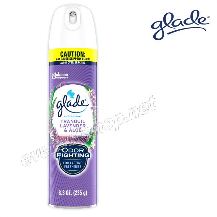 Glade Air Freshener 8.3 oz * Tranqual Lavender * 3 pcs - Image 1