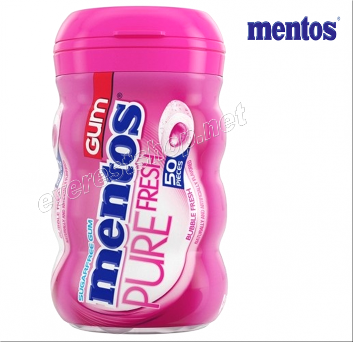 Mentos Gum 50 ct * Bubble Fresh * 2 pcs - Image 1