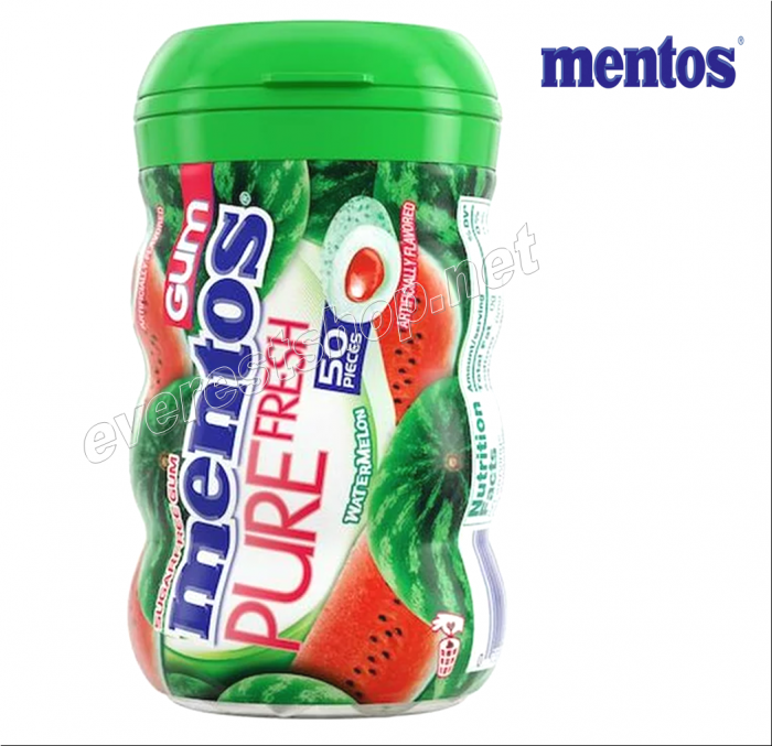 Mentos Gum 50 ct * Watermelon * 2 pcs - Image 1