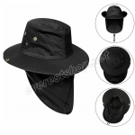 Sun Protected Sport Safari – Fisherman Hats With Neck Cover * Model # 05 - Image 5