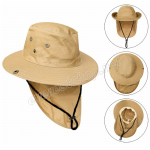 Sun Protected Sport Safari – Fisherman Hats With Neck Cover * Model # 05 - Image 4