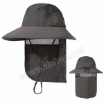 Sun Protected Sport Safari – Fisherman Hats With Neck Cover * Model # 06 - Image 3