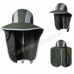 Sun Protected Sport Safari – Fisherman Hats With Neck Cover * Model # 10 - Image 4