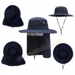 Sun Protected Sport Safari – Fisherman Hats With Neck Cover * Model # 11 - Image 2