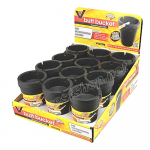 Butt Bucket Black Color Plastic Ashtray for Car * 2 pcs - Image 2