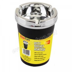 Butt Bucket Metalic Top Ashtray for Car * 2 pcs