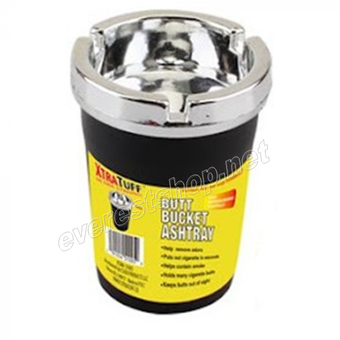 Butt Bucket Metalic Top Ashtray for Car * 2 pcs - Image 1