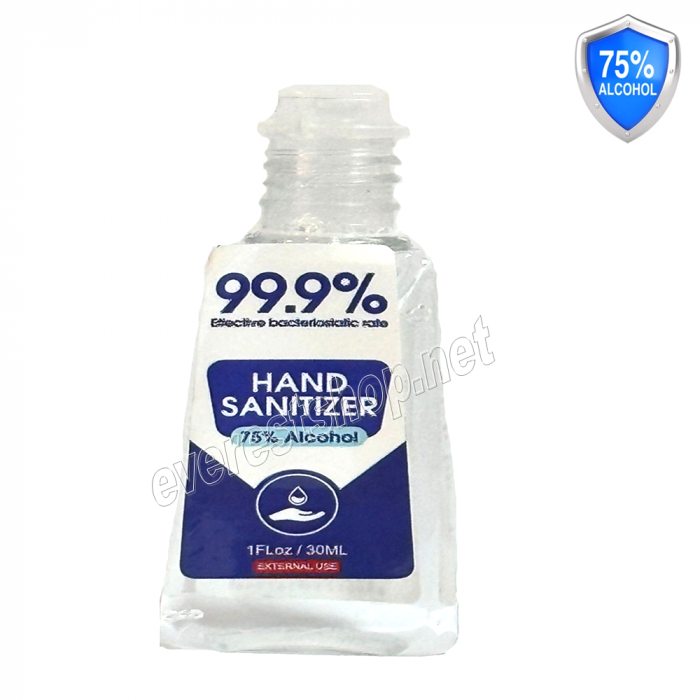Antibacterial Hand Sanitizer 75% Alcohol 1 fl oz * 6 pcs - Image 1