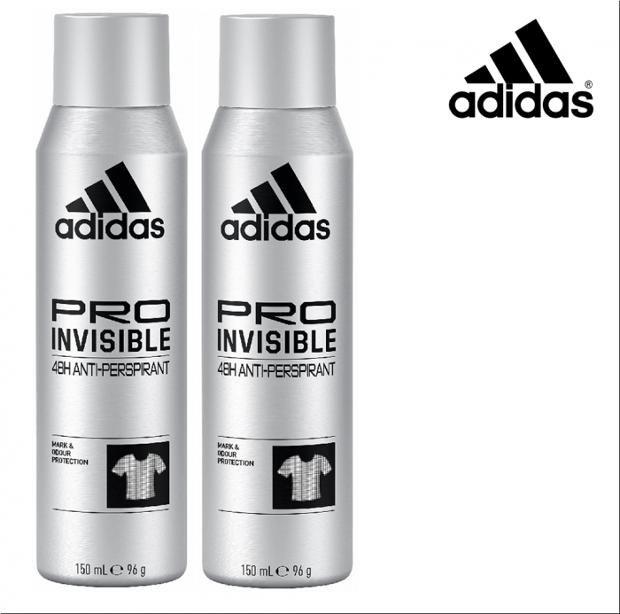 Adidas Deodorant Body Spray For Men 150 ml x 2 pcs - SELECT YOUR FRAGRANCE - Image 1