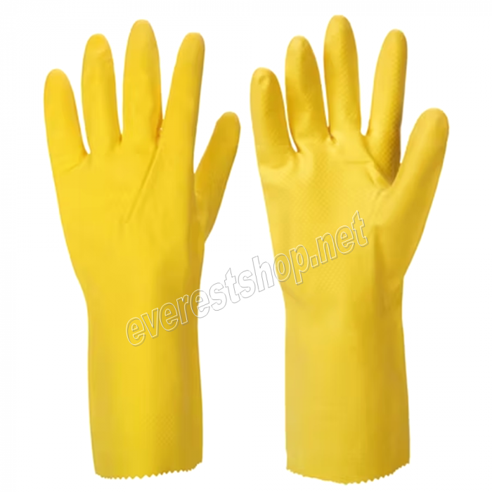 Rubber Dishwashing Glove 2 pairs - Select Your Size - Image 1