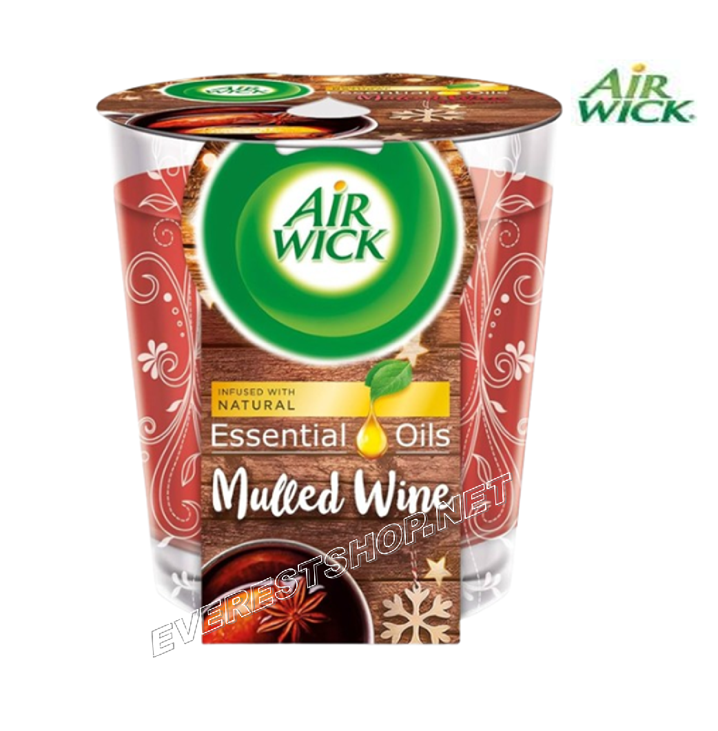 airwick candle mulled wine 3.7 oz Air Wick candle Mulled Wine * 3.7 oz * 2 pcs - Image 1