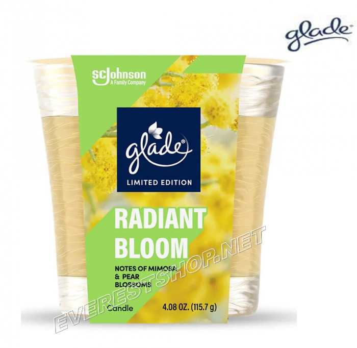 Glade Candle Radiant Bloom * 4 oz * 2 pcs - Image 1
