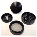Metal Tobacco Grinder 4 Parts 40 mm * Black Color * - Image 2