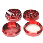 Metal Tobacco Grinder 4 Parts 40 mm * Red Color * - Image 2