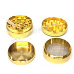 Metal Tobacco Grinder 4 Parts 40 mm * Gold Color * - Image 2