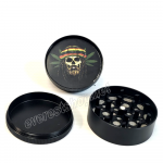 Tobacco Metal Grinder 3 parts With Filter * Jamaican - Image 2