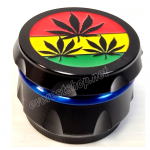 Tobacco Metal Grinder 3 parts With Filter * Jamaican Leaves