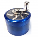 Manual Metal Tobacco Grinder 63 mm * Assorted Colors *