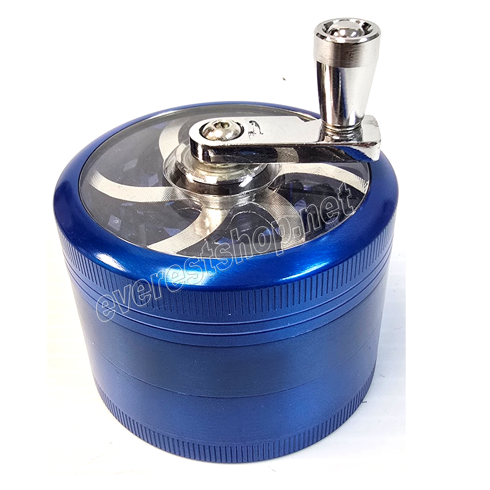 GRINDER MANUAL 01 Manual Metal Tobacco Grinder 63 mm * Assorted Colors * - Image 1