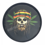 Tobacco Metal Grinder 3 parts With Filter * Jamaican