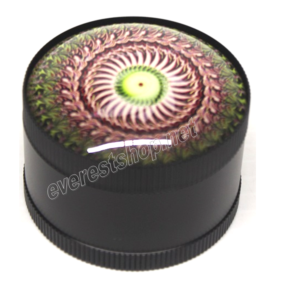 TOBACCO GRINDER SUNKISS Tobacco Metal Grinder 3 parts With Filter * Sunkiss - Image 1