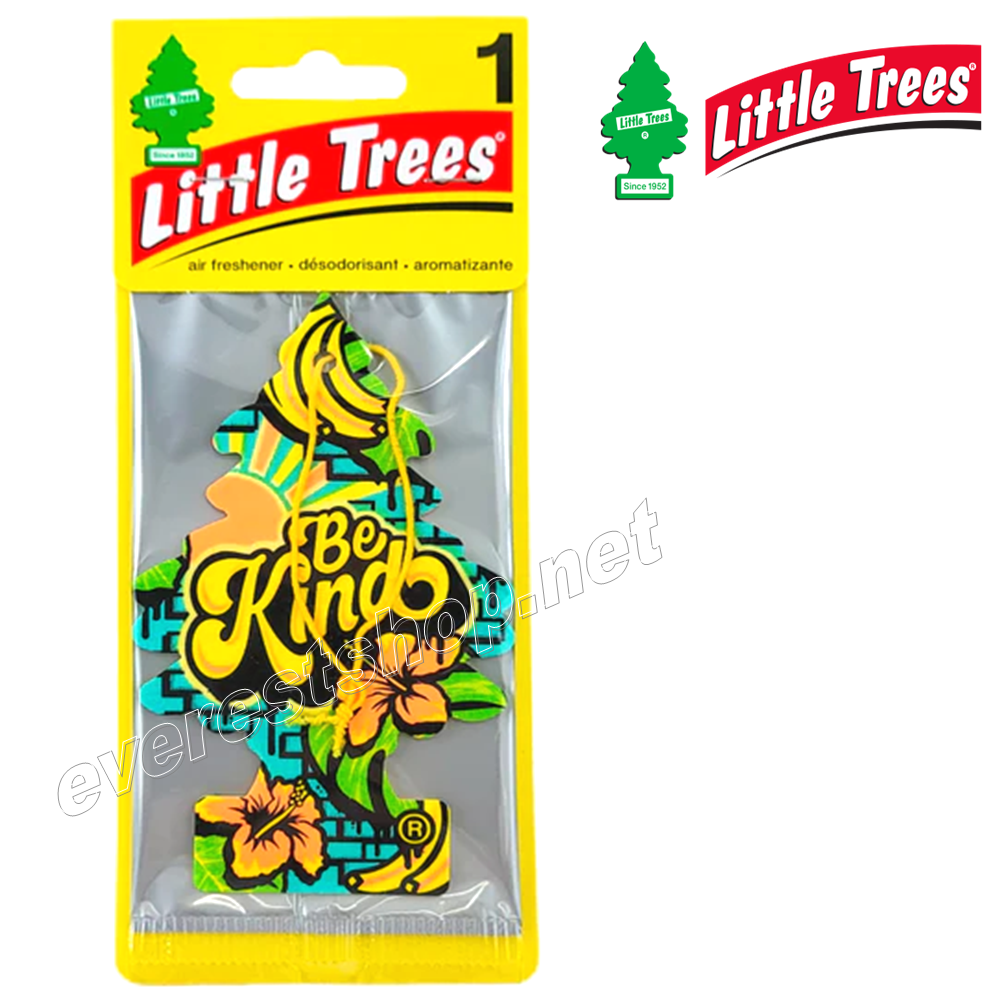 LITTLE TREES CAR FRESHENER BE KIND Little Trees Car Freshener * Be Kind * 1`s x 24 ct - Image 1