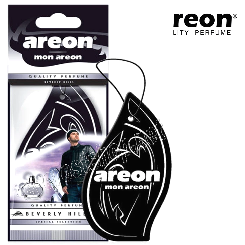 AREON CAR FRESHENER BEVERLY HILLS Areon Sport Lux Car Air Freshener * Beverly Hills * 12 pcs - Image 1