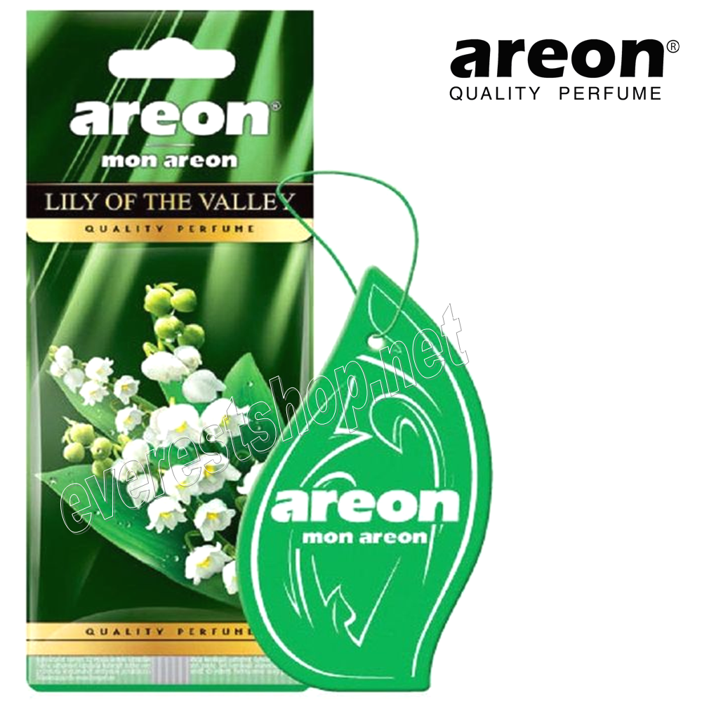 AREON CAR FRESHENER LILLY OF VALLEY Areon Sport Lux Car Air Freshener * Lilly of Valley * 12 pcs - Image 1